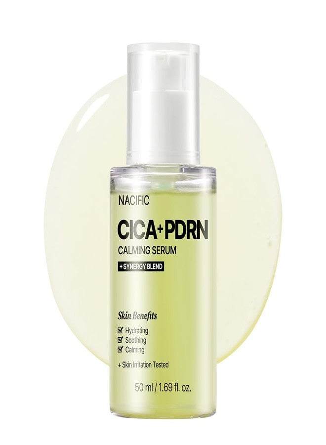 NACIFIC Cica PDRN Calming Serum 1.69 fl oz 50ml, Centella Asiatica, Soothing, Hydrating Barrier Repair for Sensitive Skin, Redness Relief, Korean Skincare, Stocking Stuffers, Christmas Gifts for Women - Image 1